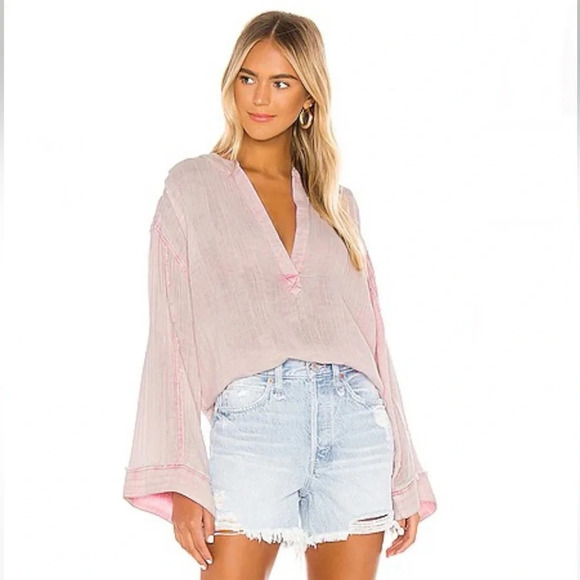 Free People Anguilla Washed Pullover - Picture 4 of 8